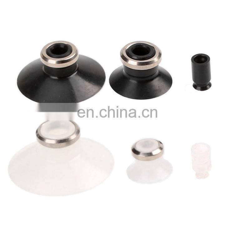 ZP02UN Parallel ribbed vacuum suction cup plastic adhesive suction cup