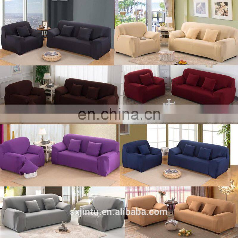 sectional sofa cover 3 pcs new designs all-in package elastic anti l shape corner sofa covers
