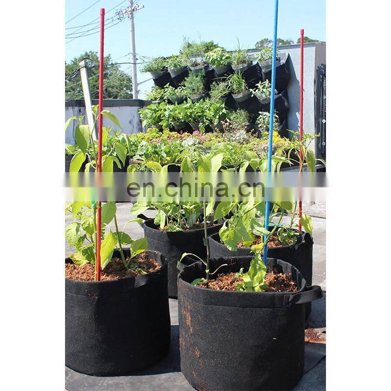 1 3 5 10 15 20 gallon Felt Grow Bag for Plant Pot Fabric Planter