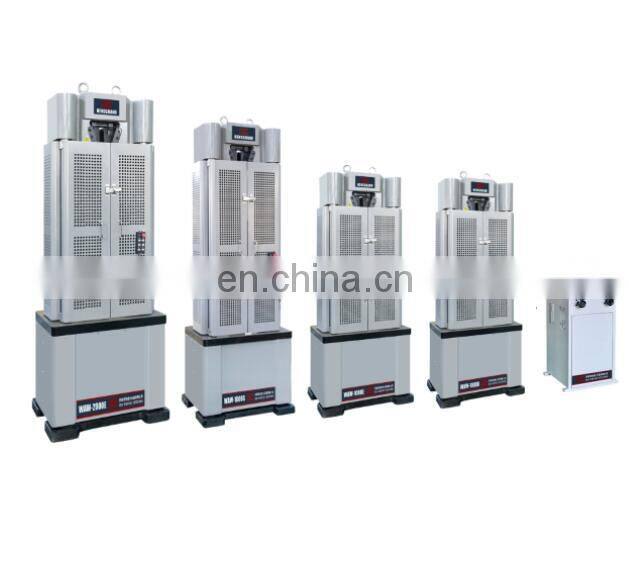 Factory WE-D Series Hydraulic Universal Material Used Tensile Testing Machine