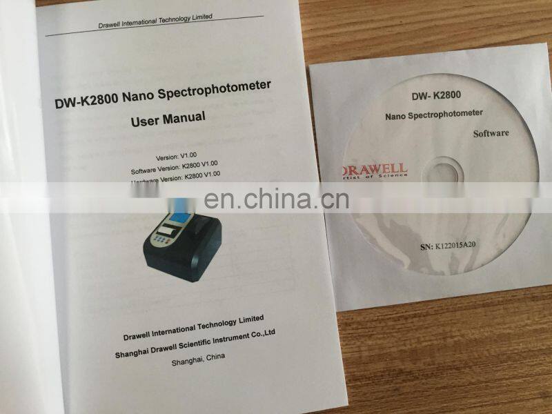 Lab micro-spectrophotometer DNA test price