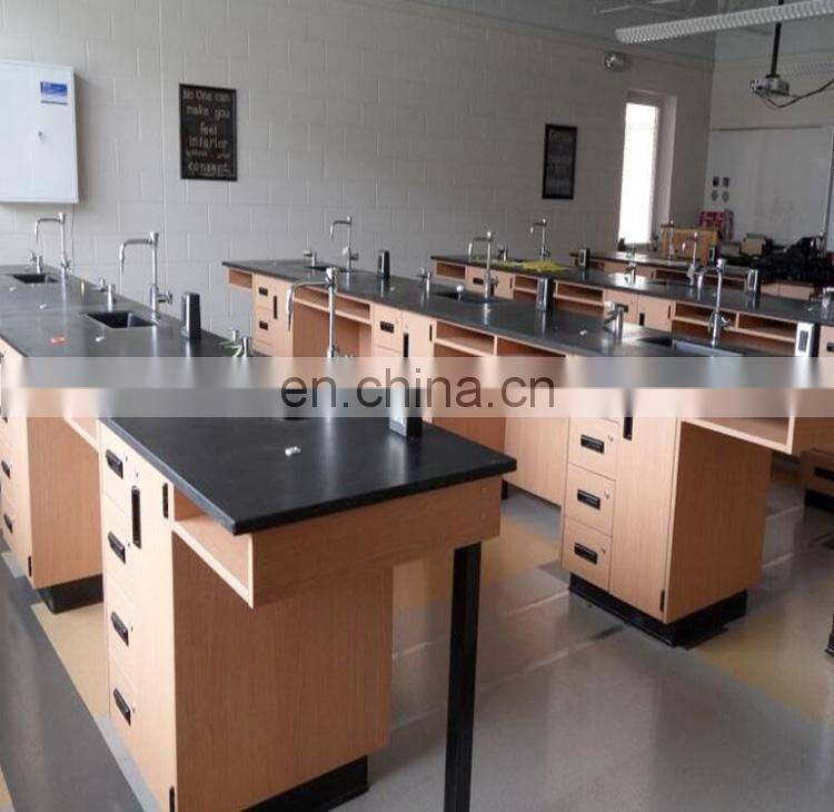 School Laboratory Equipment Esd Work Bench / Ceramic Laboratory Table For Pathology Lab Bench