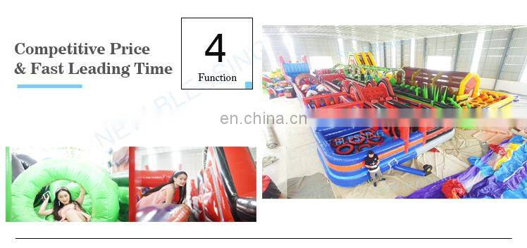 409*11ft Crazy giant the beast adult inflatable obstacle course for sale
