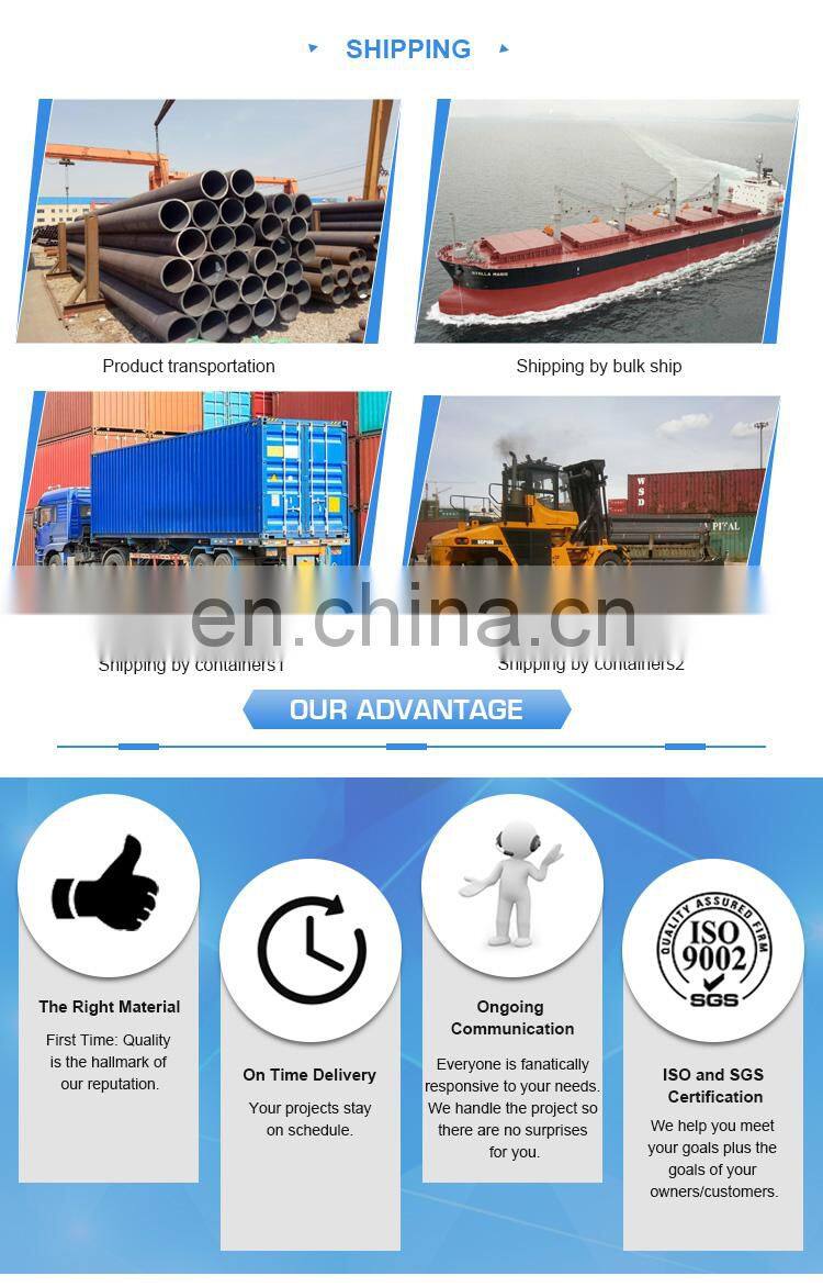 trade assurance spiral welded steel pipe/tube4 with high quality from China supplier