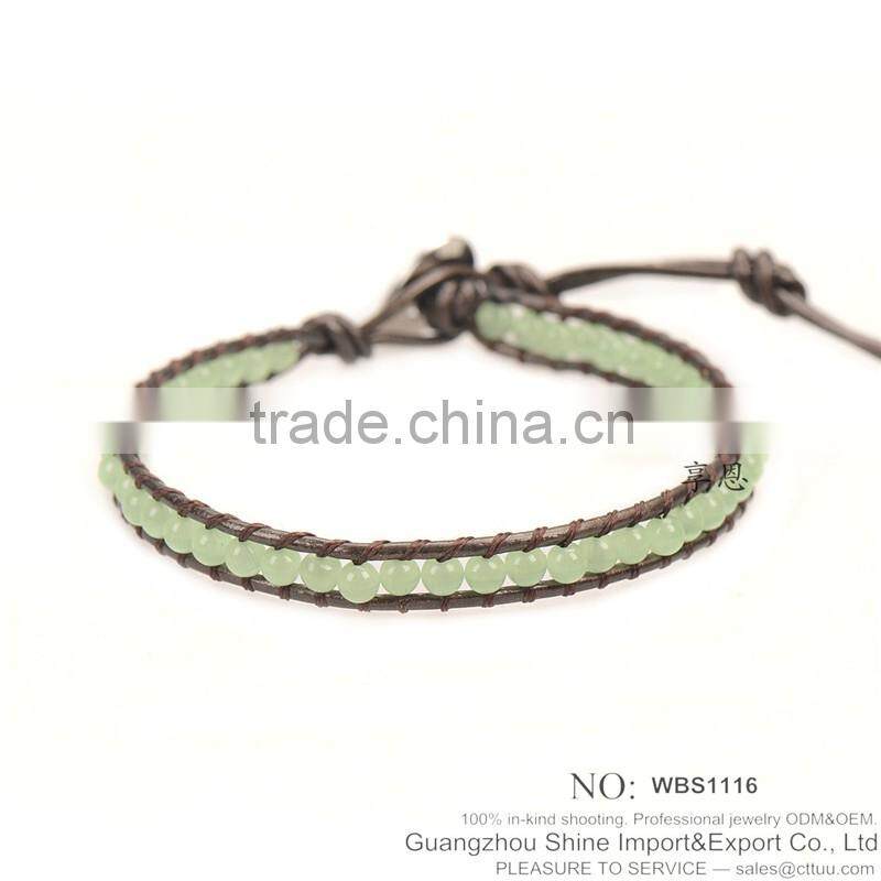 Beautiful unisex id clasps for leather bracelets cheap leather XE09-0116