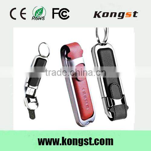 Competive price high speed usb flash leather,custom leather usb,leather cover usb