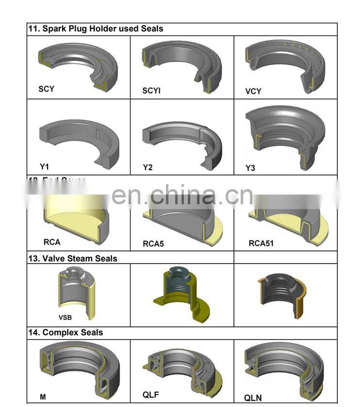High Quality VS VL Oil Seals Type NBR FKM Rubber Water V Seal VA Ring