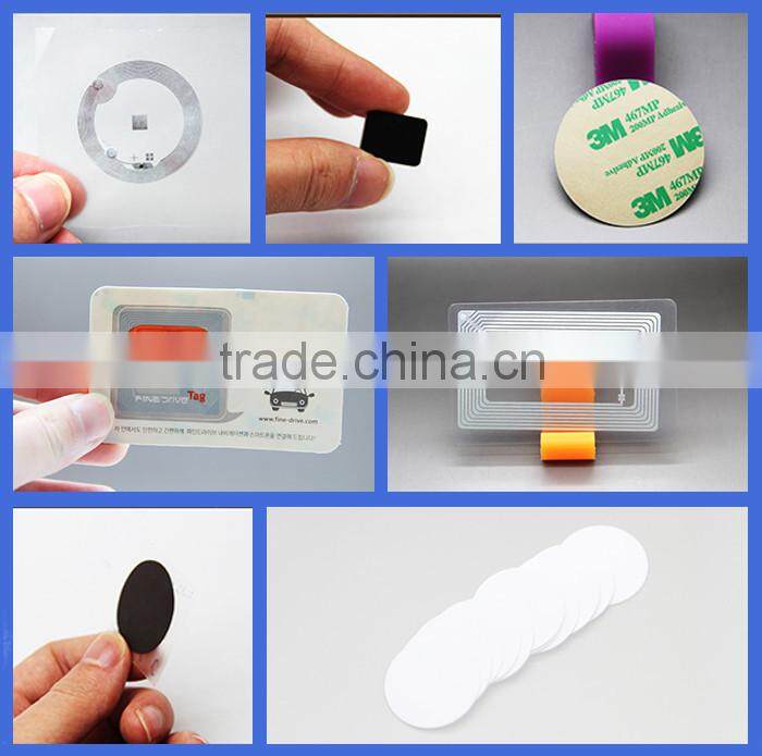 2016 new price RFID impinj inlay, UHF reusable wet inlay, programmable dry inlay