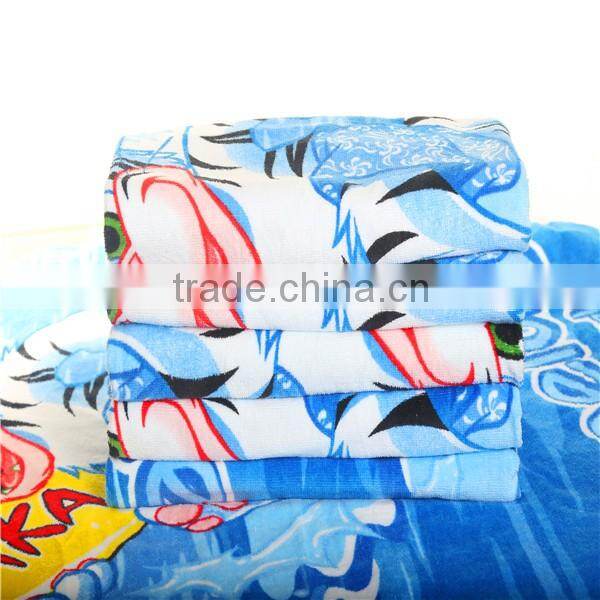 cartoon cotton kid Bath Towels