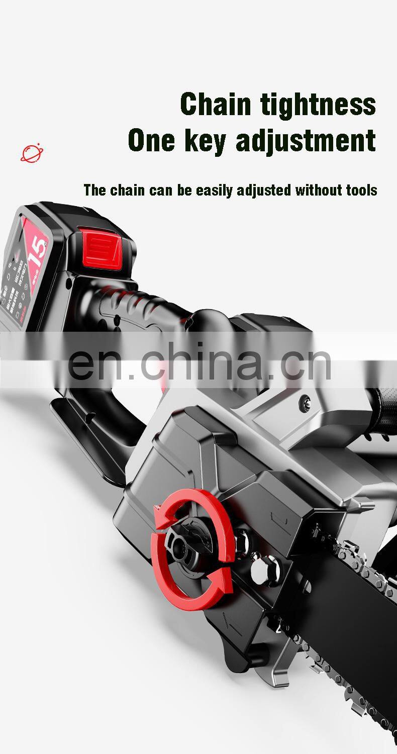 BWL15-2 portable gasoline electric cordless chainsaw lithium chainsaw chain saw