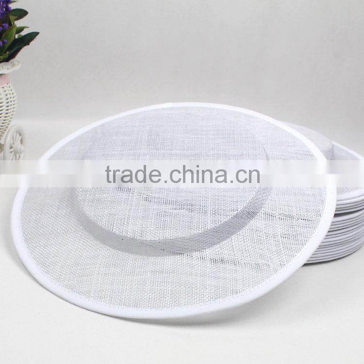 Custom Design Fascinator Hat Sinamay Base For Wedding/Party Hat