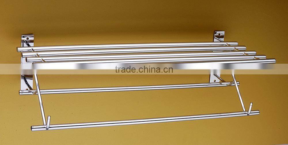 Stainless steel towel shelf or towel rack