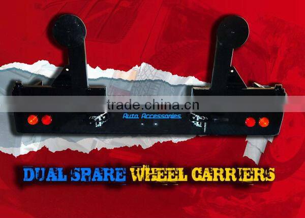 NlSSAN PATROL Y60 DUAL SPARE WHEEL CARRIER