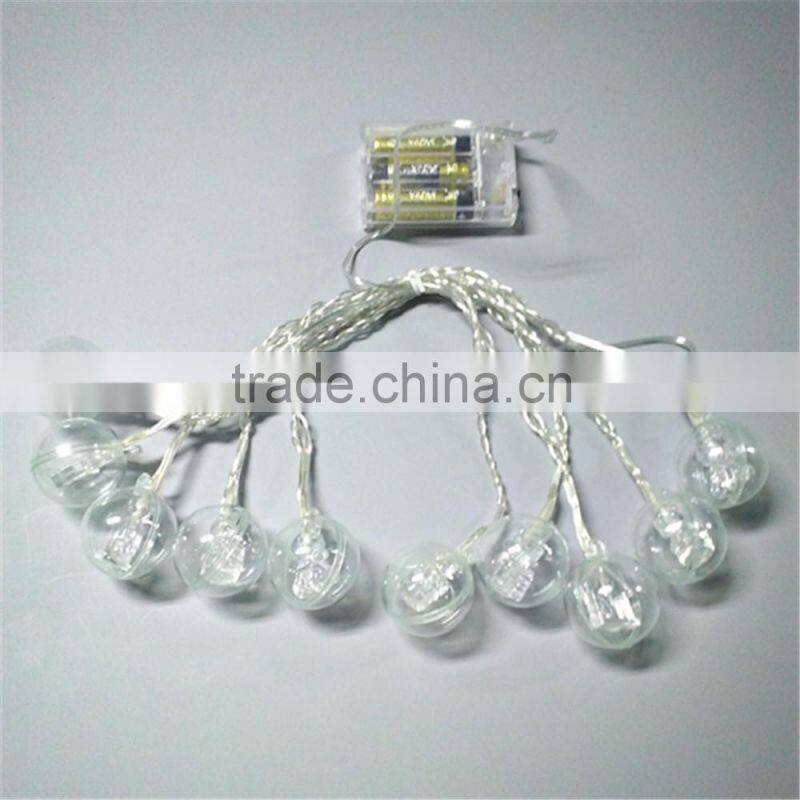 cotton ball light string christmas decor wholesale clear cable christmas ball ornaments