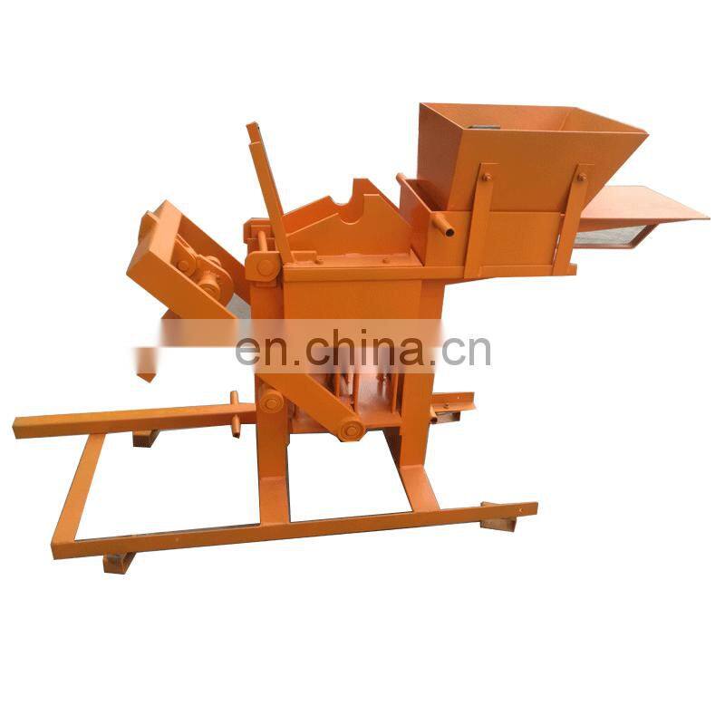 2019 Newest Low Price Eco Brava Interlocking Hand Operated Brick Machine Price