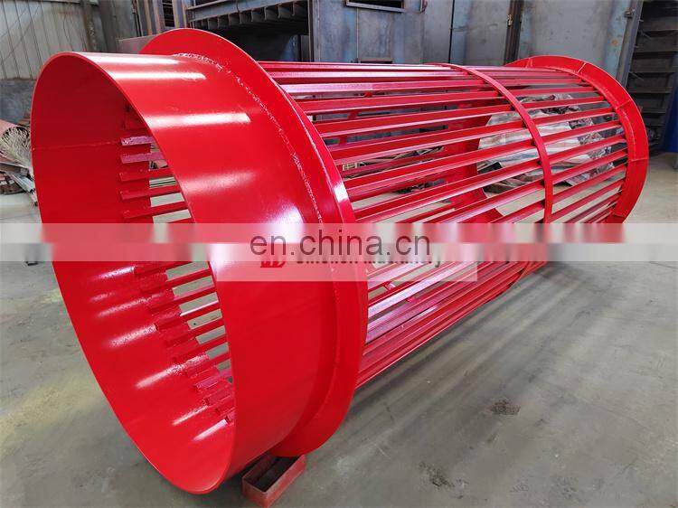 Rotary type wood chips garbage firewood trommel screen factory price