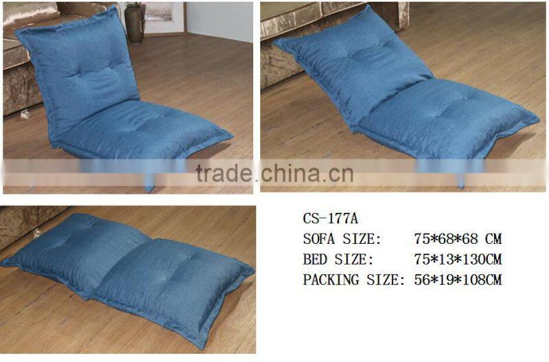 Metal Frame Leg Less Floor Sofa Bed