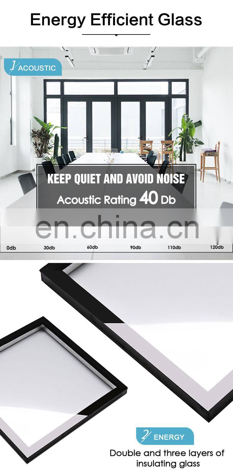 American style aluminum folding bifolding glass door for balcony used NAMI-AAMA,NFRC,NAFS-11