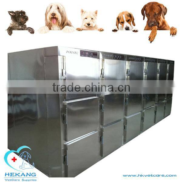veterinary clinic stainless mortuary freezer