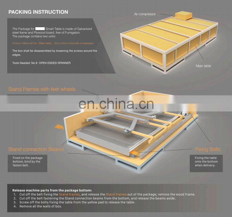 Factory direct supply flatbed laminator fy1325 OEM (with 1530 1737 size optional )
