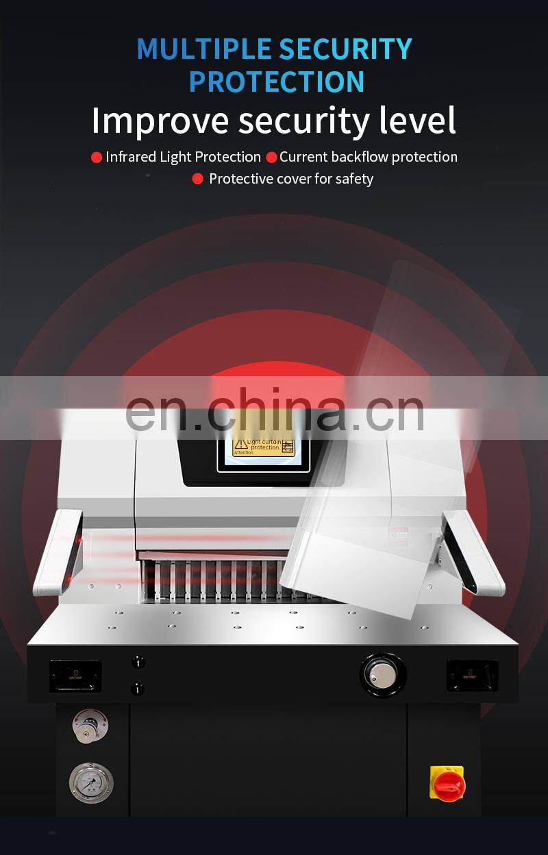 Samsmoon Hot Sale Hydraulic 500Mm Book Paper Overall Rack Cutter Machine Guillotine