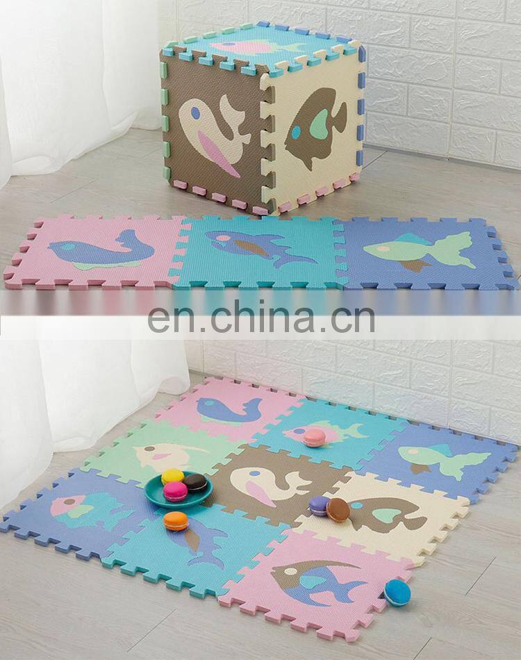 Colorful eva foam puzzle mat play mats 60x60