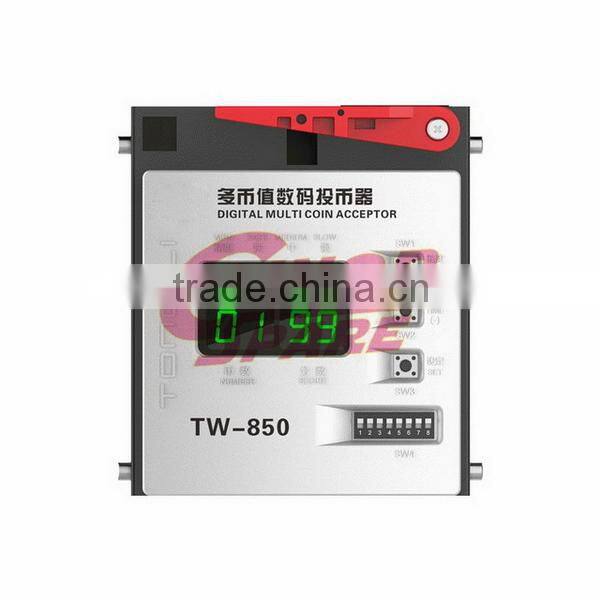 Best price First Grade coin acceptor for coin rolling machine