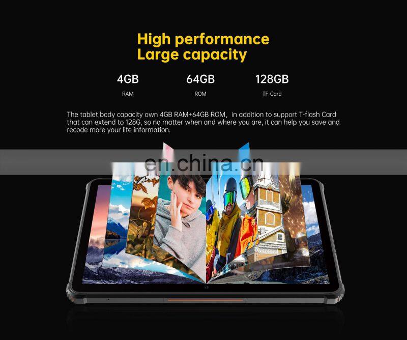 Oukitel RT1 4G Net Rugged Tablet Phone 64GB 10.1 inch Octa Core 16MP Camera 10000mAh Android Tablet