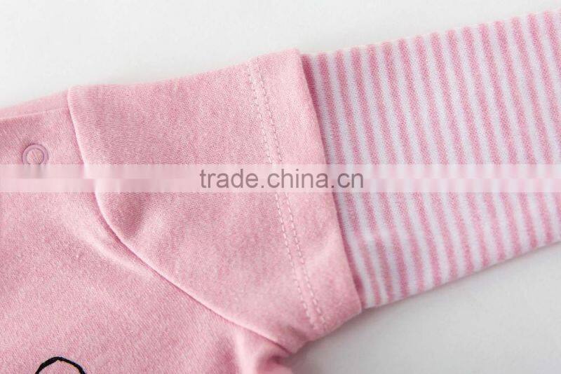 baby rompers babysuit with front print