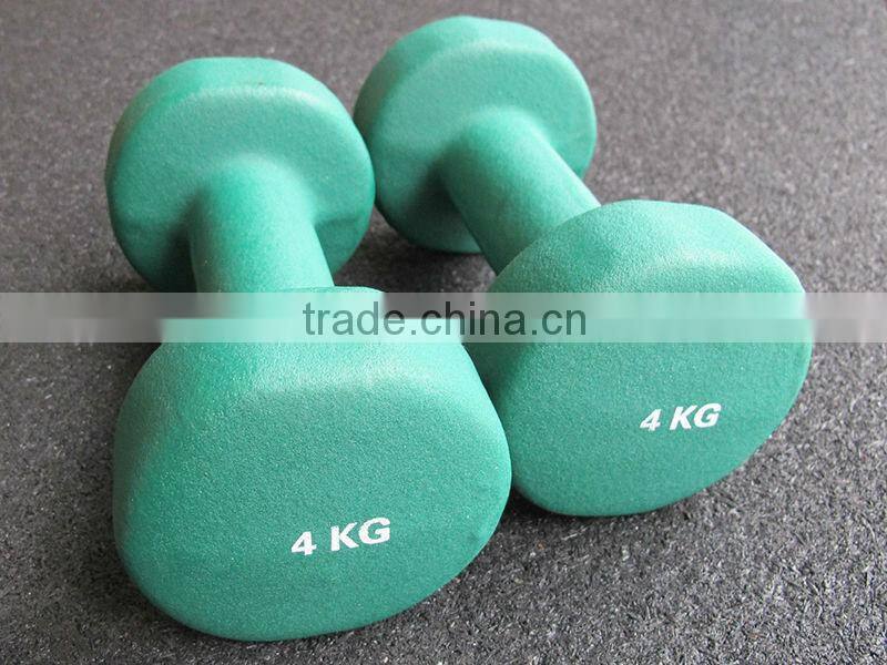 PVC coated dumbbell
