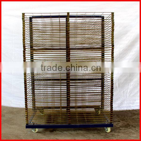 silkscreen rack for drying screen printing textile