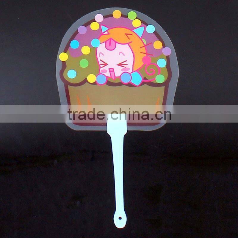 Factory customized gifts Plastic hand fan/ Quallity PP fan travel souvenir fan