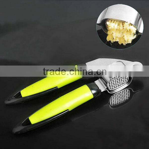 Manufacturer in stock solid Stainless Steel Professional Garlic Mincer/Press/garlic Crusher