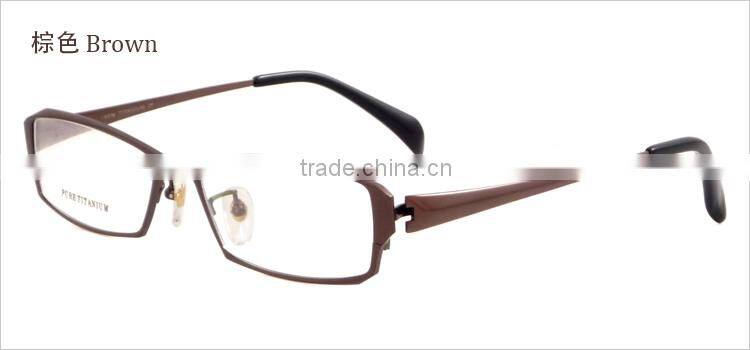 Fashion full rim Men titanium glasses frame manufacturers in china Danyang