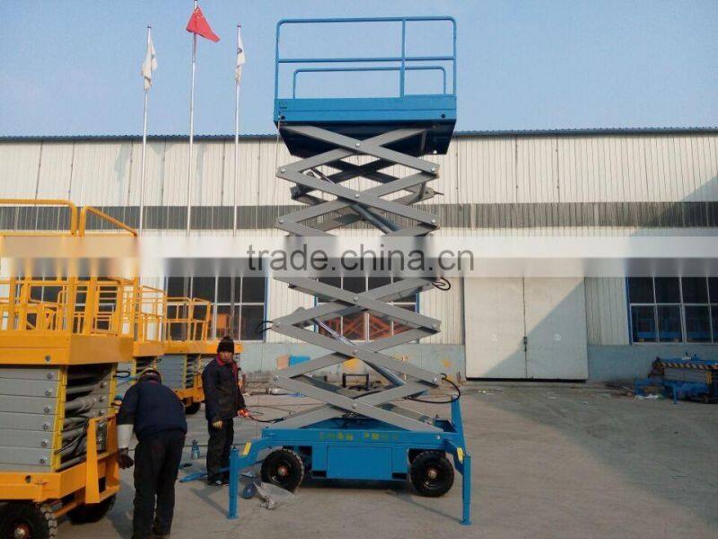 mobile hydraulic scissor lifting platform mini electric scissor lift platform hydraulic table lift