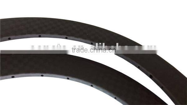 carbon folding bike rim 20" clincher rims U shape bike rim 451mm bmx bicycle wheel 20inch 50mm clincher rim