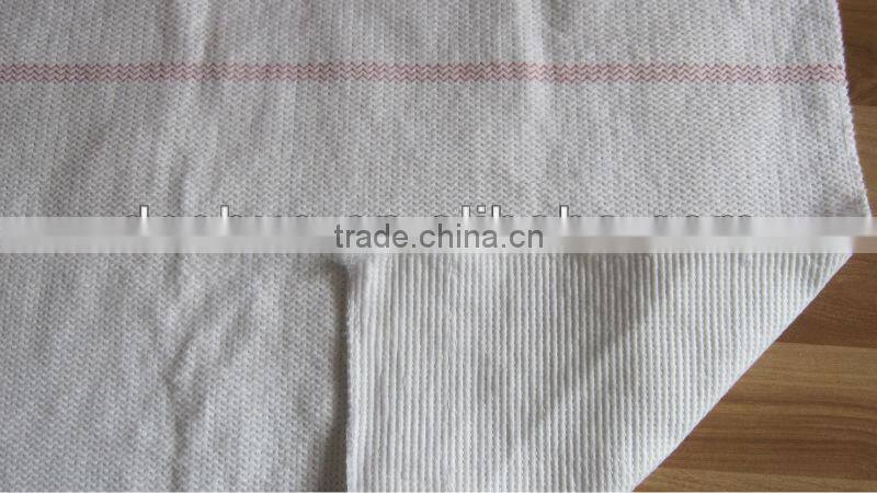 recycled cotton white floor cleaning rags