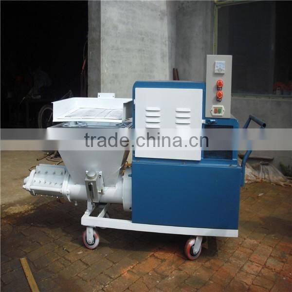automatic piston diesel motor render cement pump machine