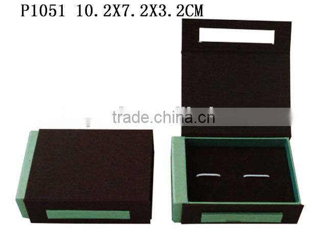 Custom Special Paper Jewelry Gift Box for Cufflink Manufactures China P1051