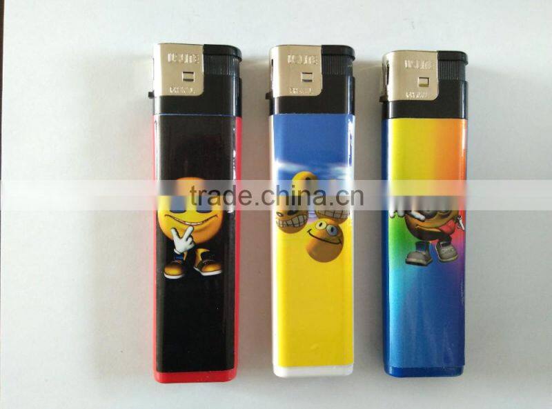 Jumbo big lighter FH-828LED with color gas