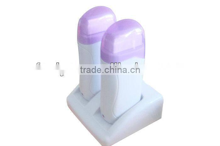 2 Pots Wax Roller Depilatory Cartridge Heater