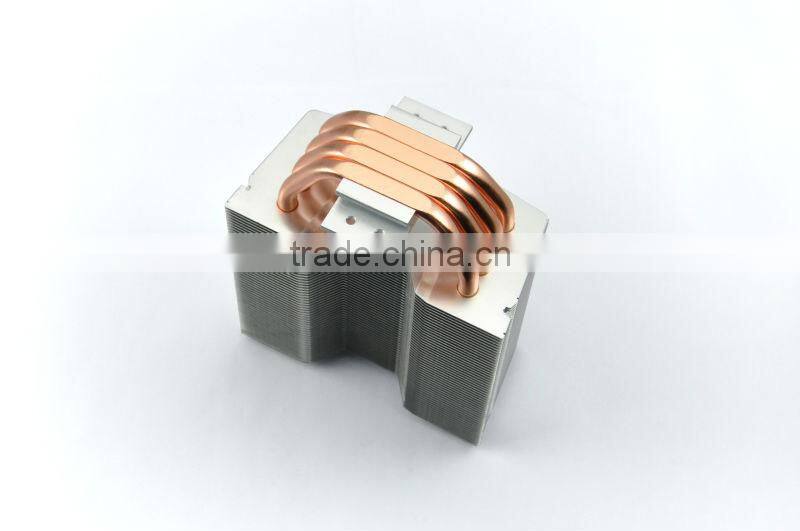 4 heat pipes DC cooling fan CN324 for Intel LGA 115X and AMD series