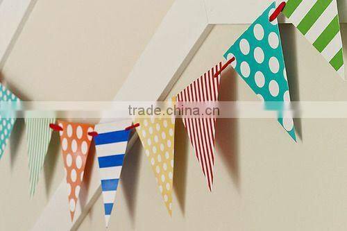 Christmas Special Triangle Paper Bunting Flags and Banners