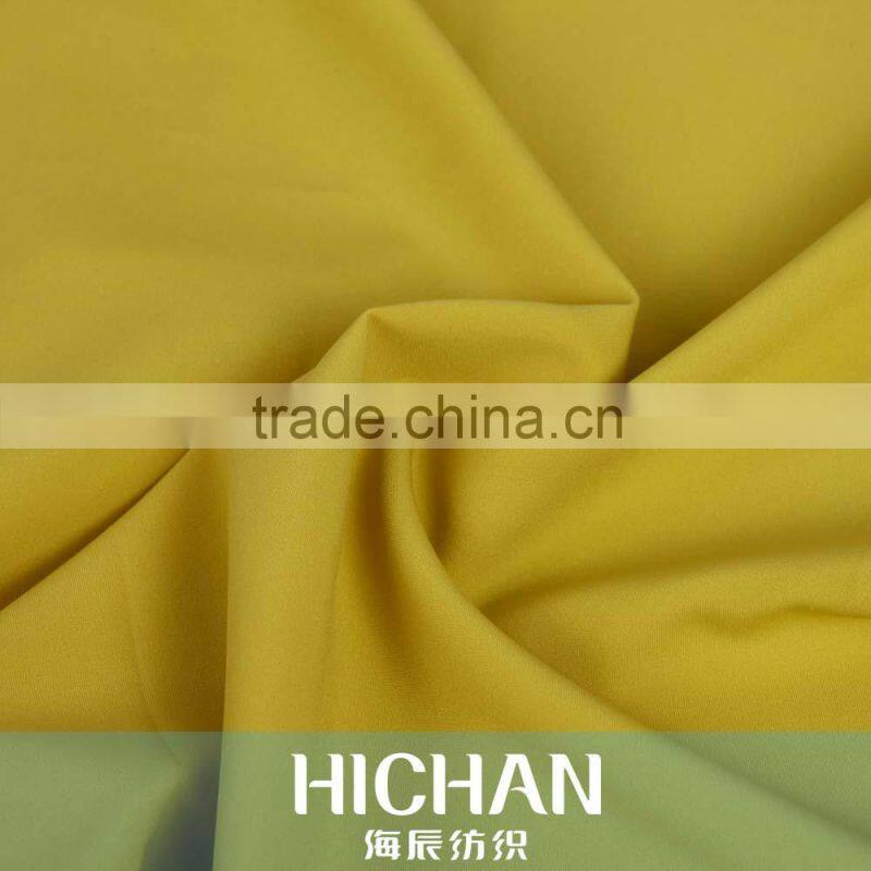 Polyester Spandex Fabric with 95% Polyester and 5% Spandex PT124