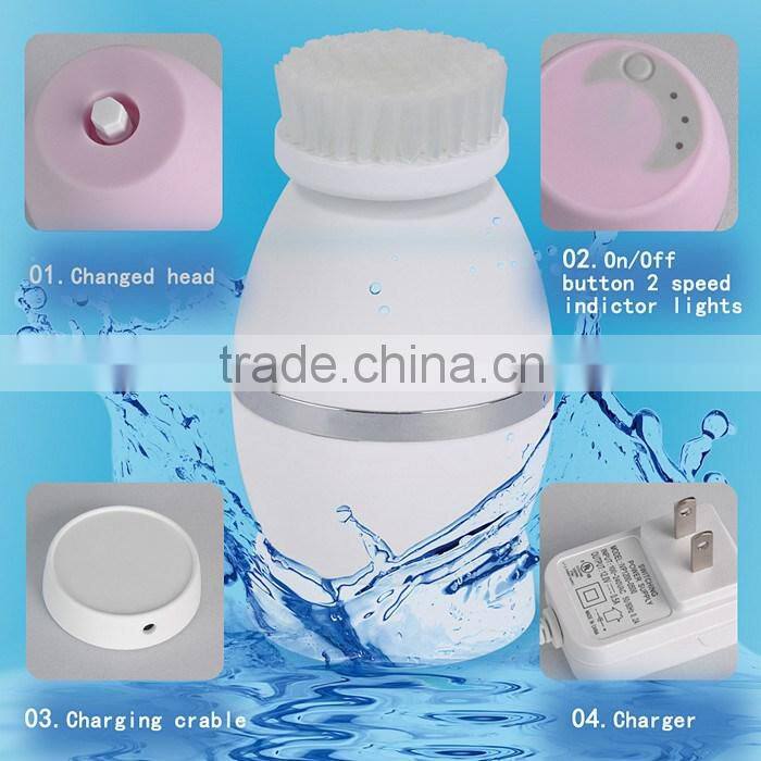 Electric Sonic facial cleansing brush