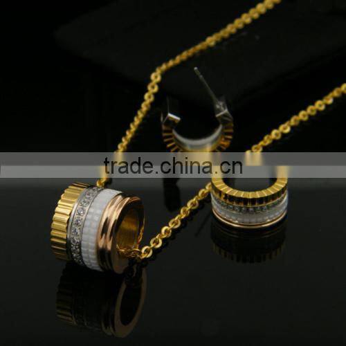 silver jewelry earrings necklace jewelry set