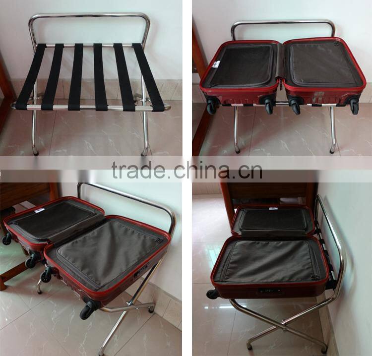 Foldable Suitcase Rack for Hotel