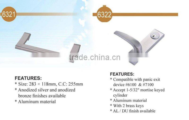 Emergency Exit Door Push Bar Panic Exit Device