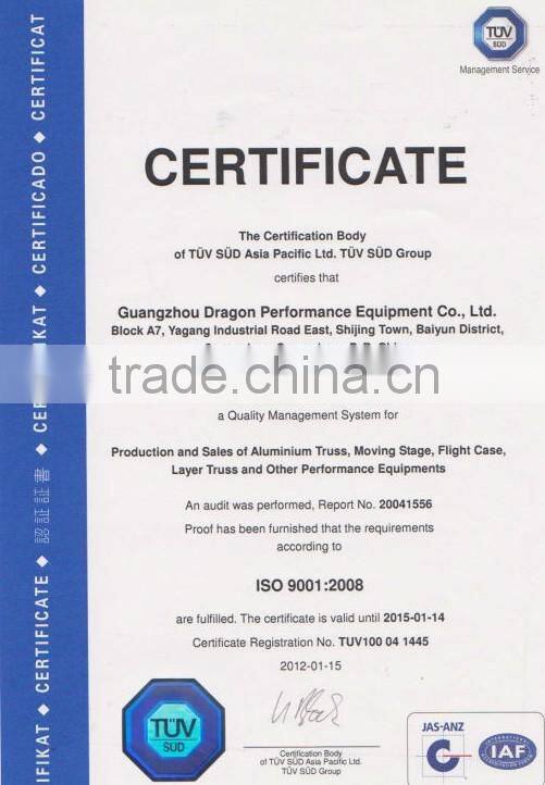 Aluminum truss accessories 4 holes base