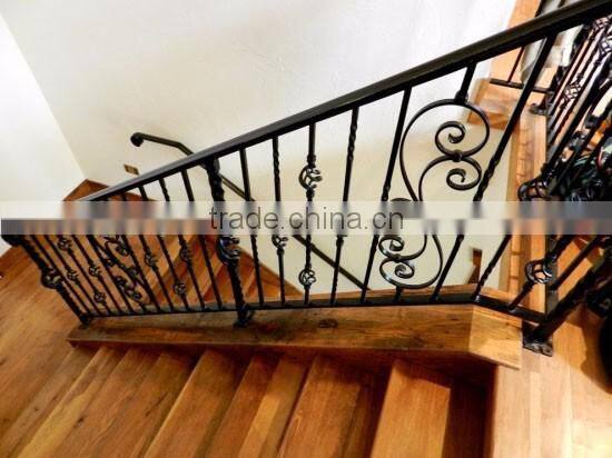 wrought iron stair railing